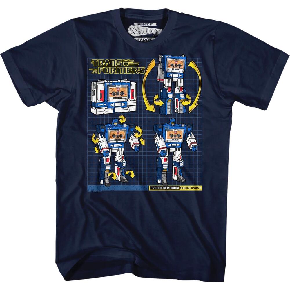 Soundwave Modes Transformers Tshirt
